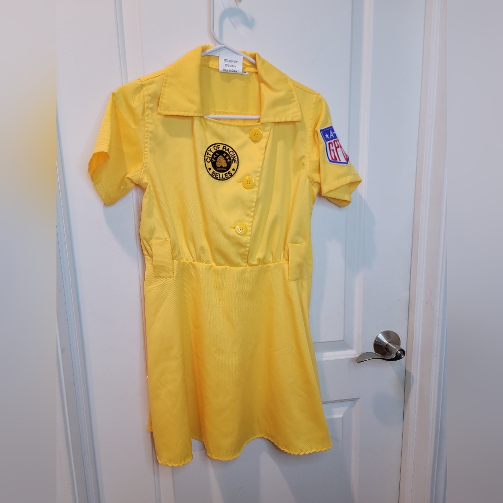 League of Their Own Racine Belles Dress Costume Halloween Cosplay Sizes  XL